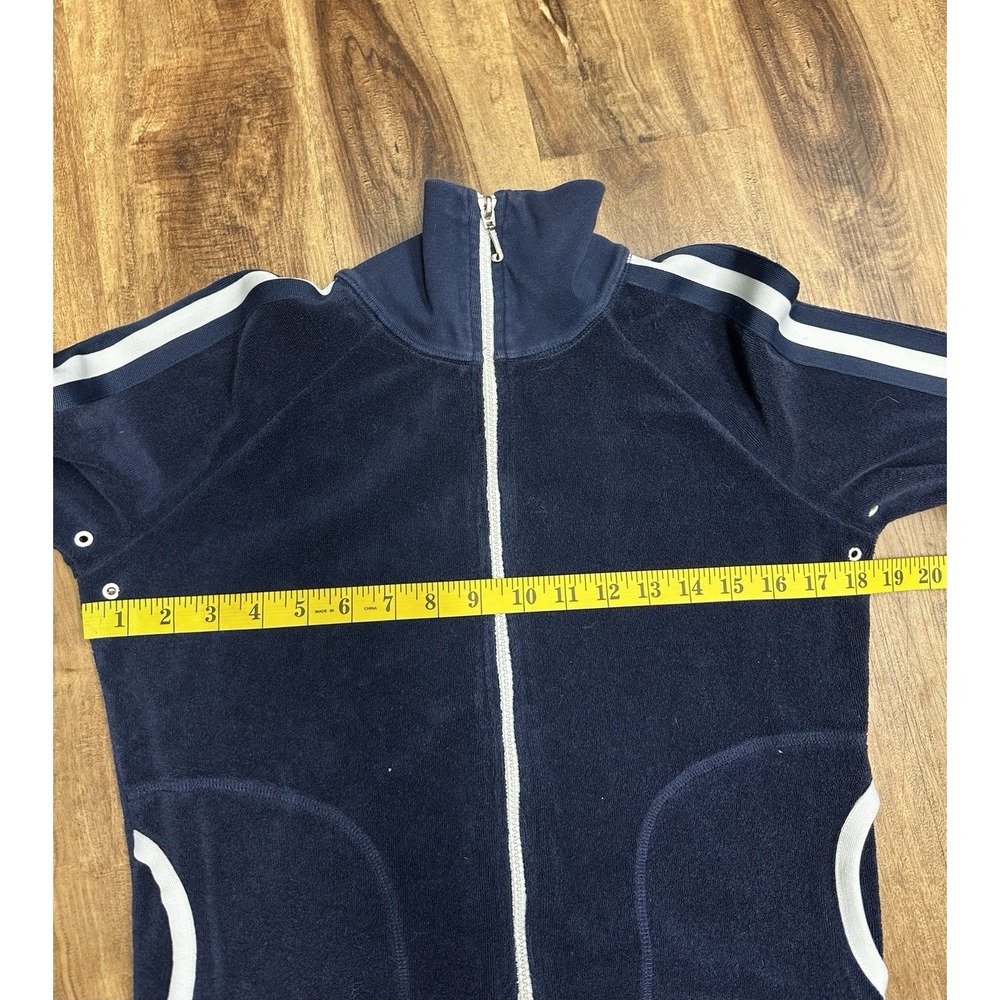 Vintage Y2K Juicy Couture Tennis Juicy Anyone Racquet Velour Track Jacket - Picture 6 of 9